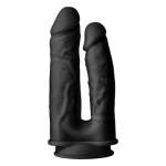 REAL LOVE DUAL DENSITY DOUBLE PENETRATOR BLACK