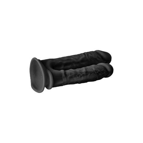 REAL LOVE DUAL DENSITY DOUBLE PENETRATOR BLACK - Image 7