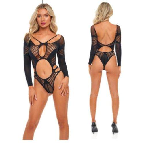 ON CHOKEHOLD BODYSTOCKING BLACK, OS - Image 1