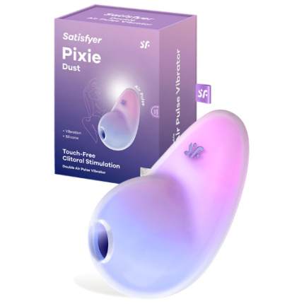 SATISFYER PIXIE DUST VIOLET PINK