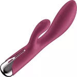 SATISFYER SPINNING RABBIT 1 RED WITH CIRCULAR MOVEMENT - Image 5