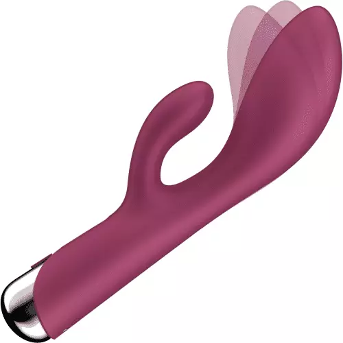 SATISFYER SPINNING RABBIT 1 RED WITH CIRCULAR MOVEMENT - Image 7