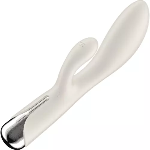 SATISFYER SPINNING RABBIT 1 BEIGE WITH CIRCULAR MOVEMENT(ΜΕ ΚΥΚΛΙΚΗ ΚΙΝΗΣΗ) - Image 6