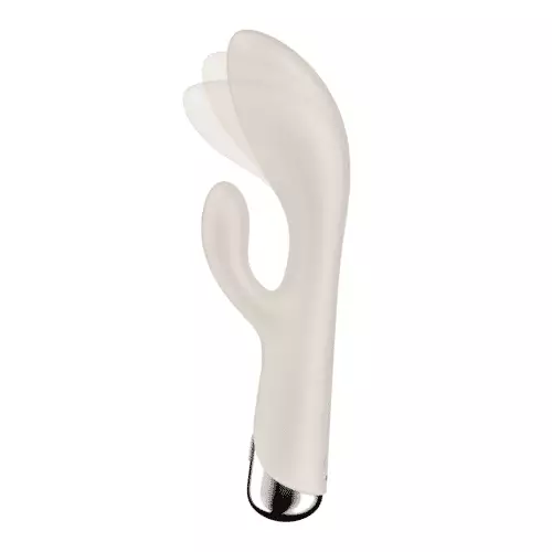 SATISFYER SPINNING RABBIT 1 BEIGE WITH CIRCULAR MOVEMENT(ΜΕ ΚΥΚΛΙΚΗ ΚΙΝΗΣΗ) - Image 3