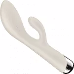 SATISFYER SPINNING RABBIT 1 BEIGE WITH CIRCULAR MOVEMENT(ΜΕ ΚΥΚΛΙΚΗ ΚΙΝΗΣΗ) - Image 7