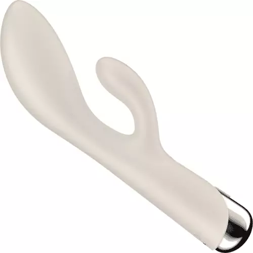 SATISFYER SPINNING RABBIT 1 BEIGE WITH CIRCULAR MOVEMENT(ΜΕ ΚΥΚΛΙΚΗ ΚΙΝΗΣΗ) - Image 7