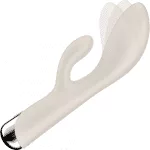 SATISFYER SPINNING RABBIT 1 BEIGE WITH CIRCULAR MOVEMENT(ΜΕ ΚΥΚΛΙΚΗ ΚΙΝΗΣΗ) - Image 5