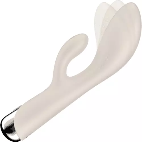 SATISFYER SPINNING RABBIT 1 BEIGE WITH CIRCULAR MOVEMENT(ΜΕ ΚΥΚΛΙΚΗ ΚΙΝΗΣΗ) - Image 5