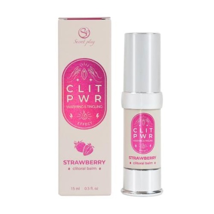 Secret Play Clit Pwr Clitoral Balm 15ml STRAWBERRY