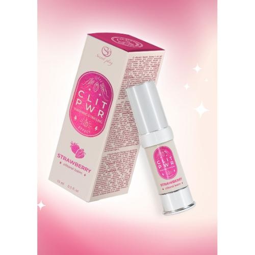 Secret Play Clit Pwr Clitoral Balm 15ml STRAWBERRY - Image 5