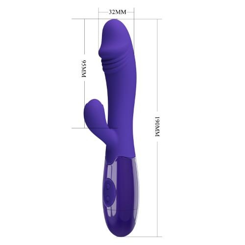 PRETTY LOVE SNAPPY YOUTH rechargeable Rabbit vibrator 19 cm - Image 8