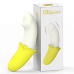 Dong Head Banana Vibrator Yellow