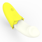 Dong Head Banana Vibrator Yellow - Image 5