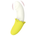 Dong Head Banana Vibrator Yellow - Image 3