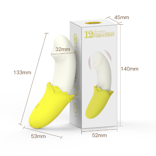 Dong Head Banana Vibrator Yellow - Image 2