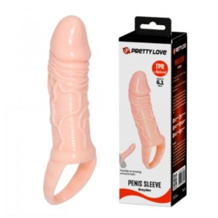 PRETTY LOVE BREYDEN PENIS SLEEVE FLESH